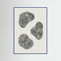 Blue Wood Woven Form