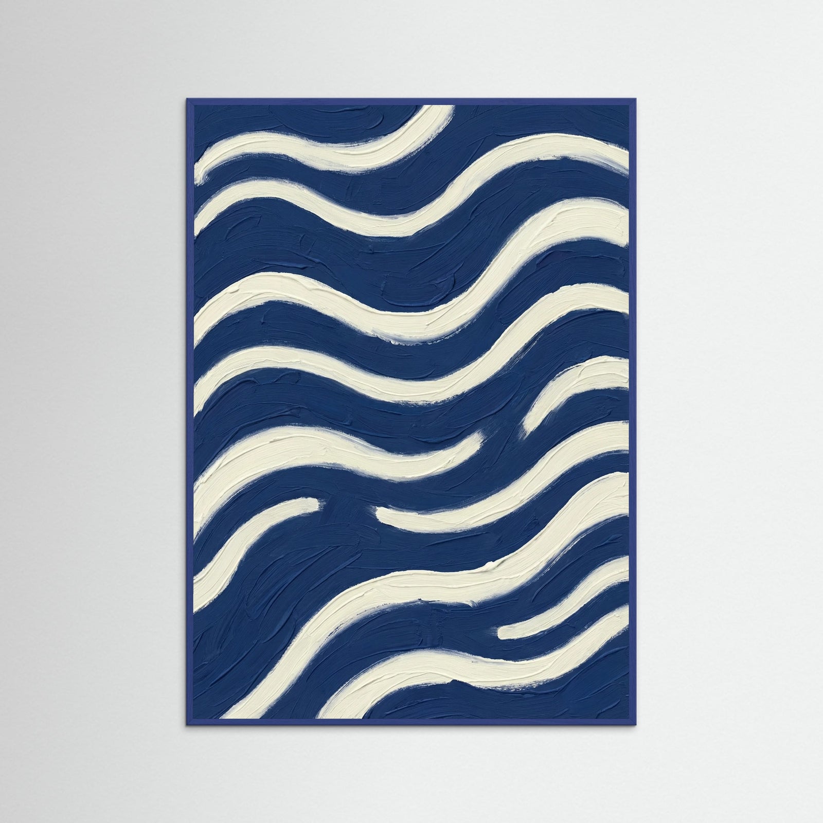 Blue Wood Woven Path