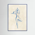 Blue Wood Yoga Companion