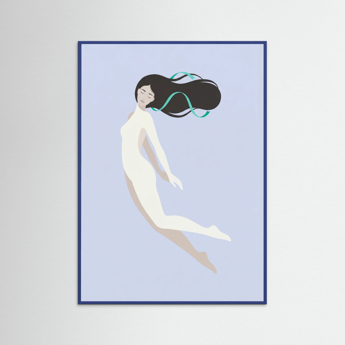 Blue Wood Zodiac Serenity