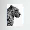 Blue Wood photo Leopard Profile
