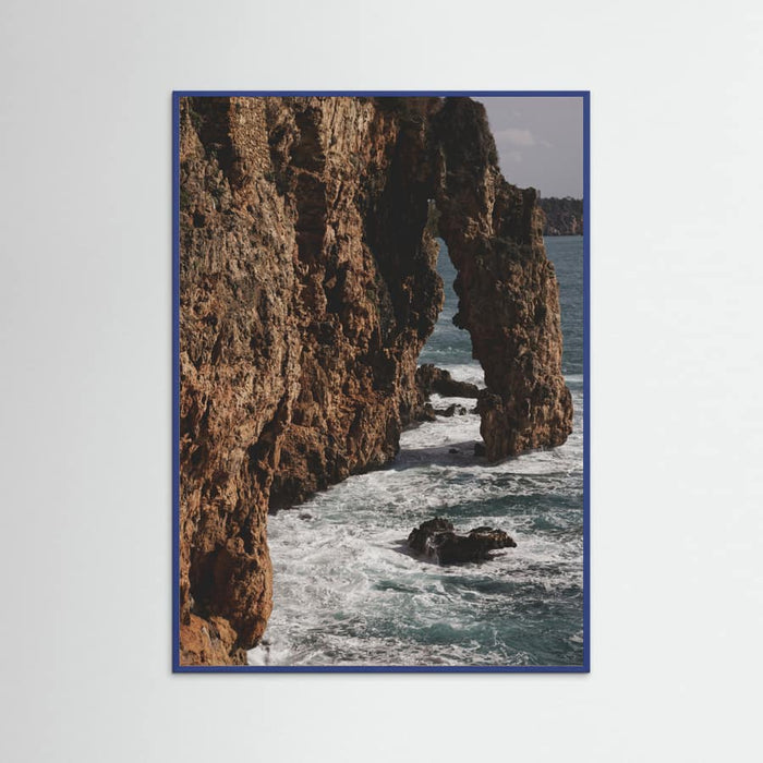 sea waves and rocks Poster – plakat og kunsttryk