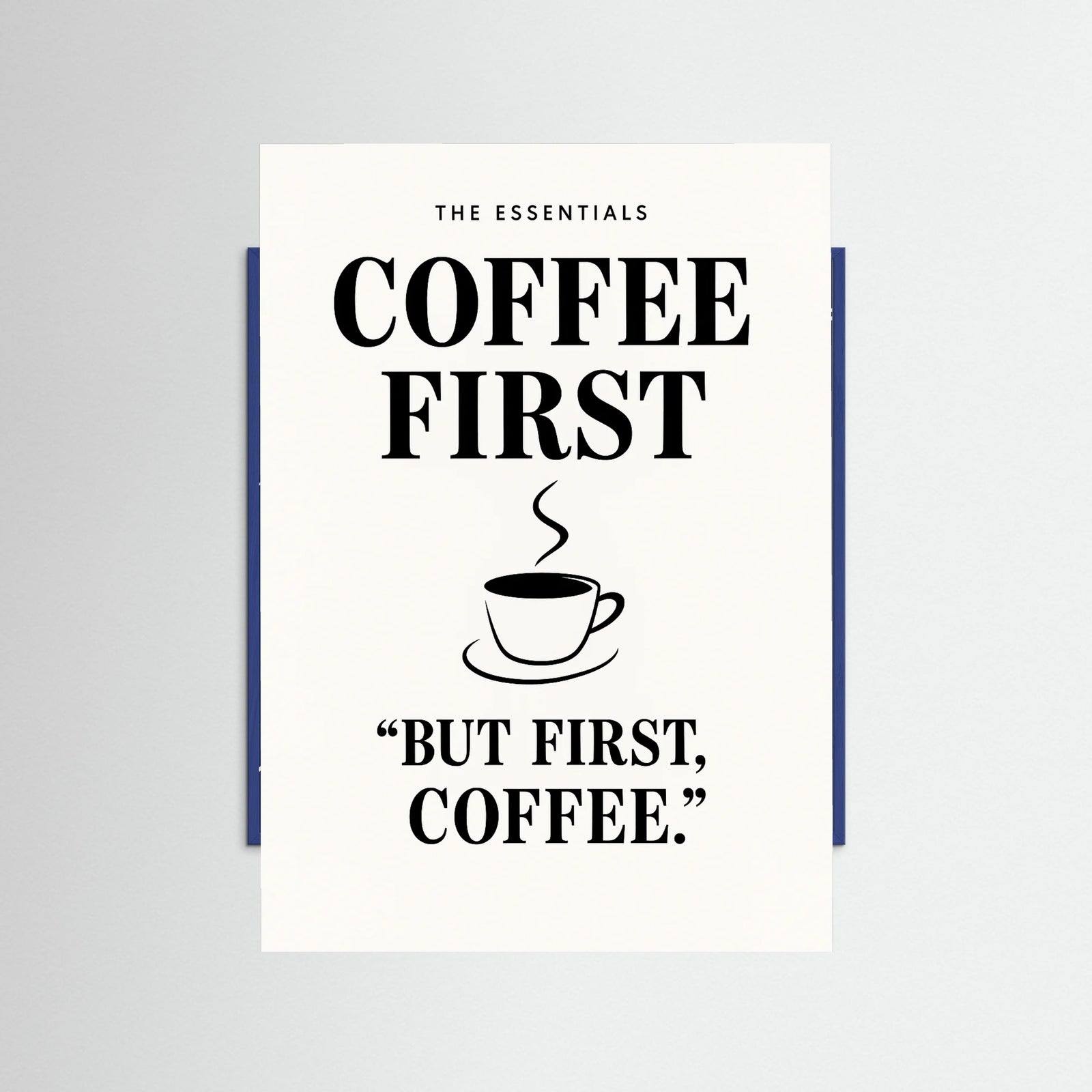 Blue Wood text Coffee Guide