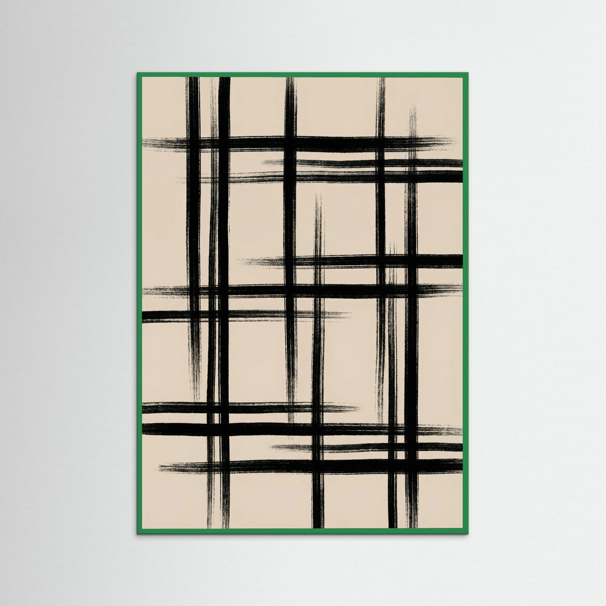 Green Wood Abstract Arch