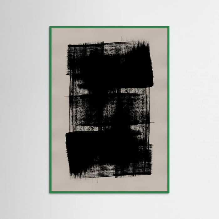 Abstract Brush Strokes 180Y Poster – Poster und Kunstdruck