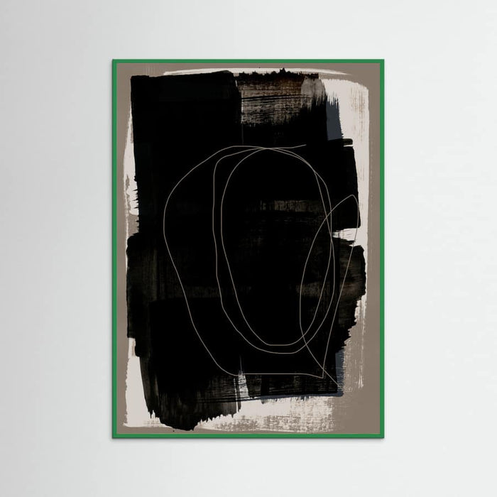 Abstract Brush Strokes 180Z Poster – Poster und Kunstdruck