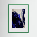 Green Wood Abstract Brush Strokes 20 Poster