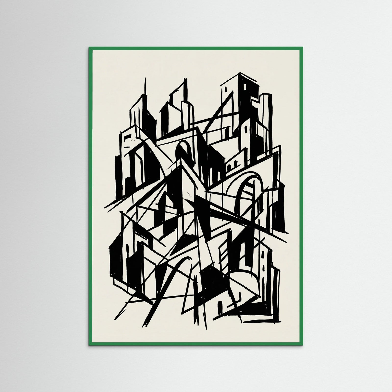 Green Wood Abstract Gallery Unveiling