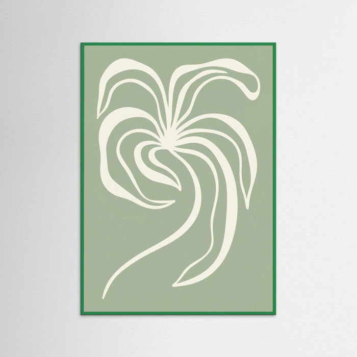 Green Wood Abstracted Gaze