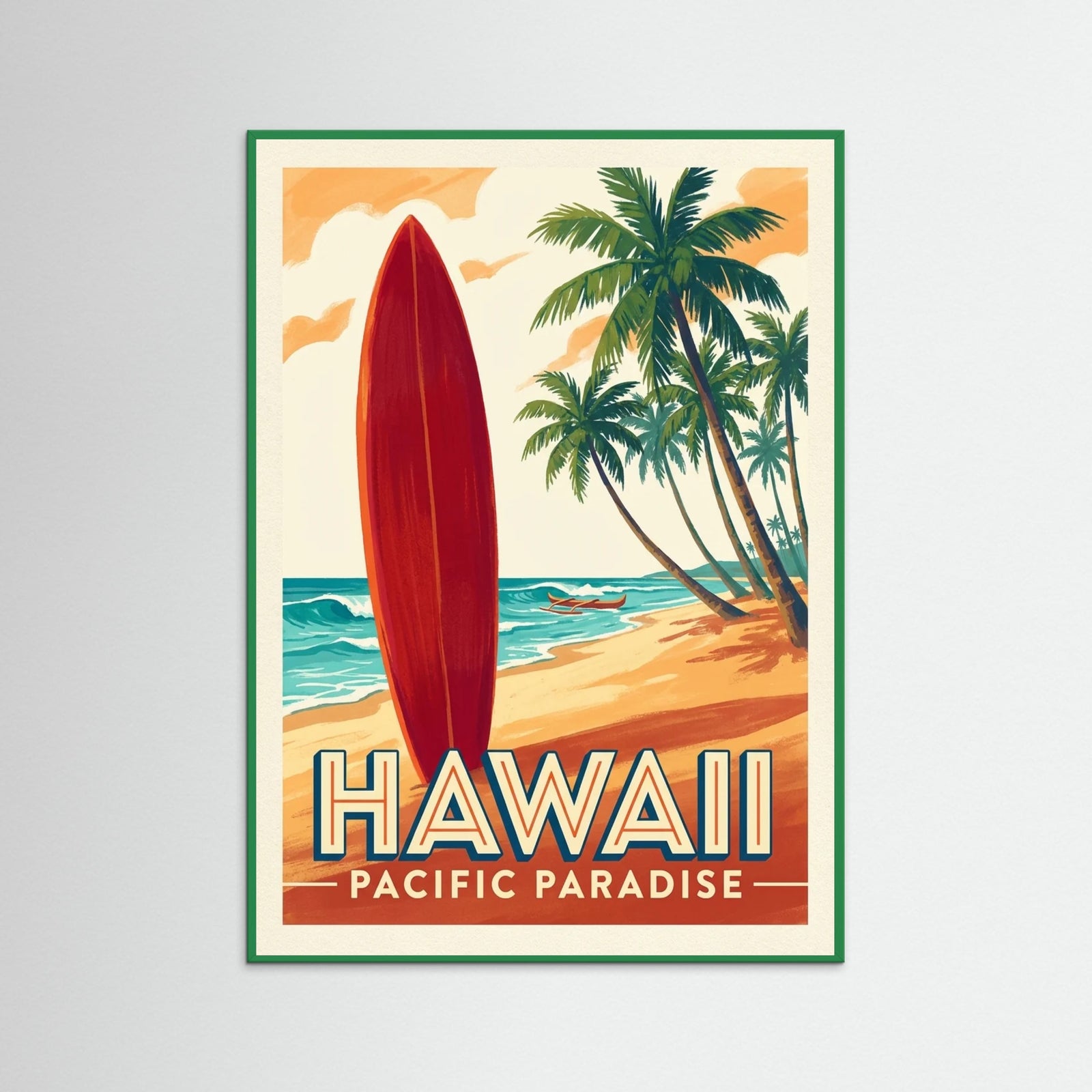 Green Wood Alpine Ski Serenity