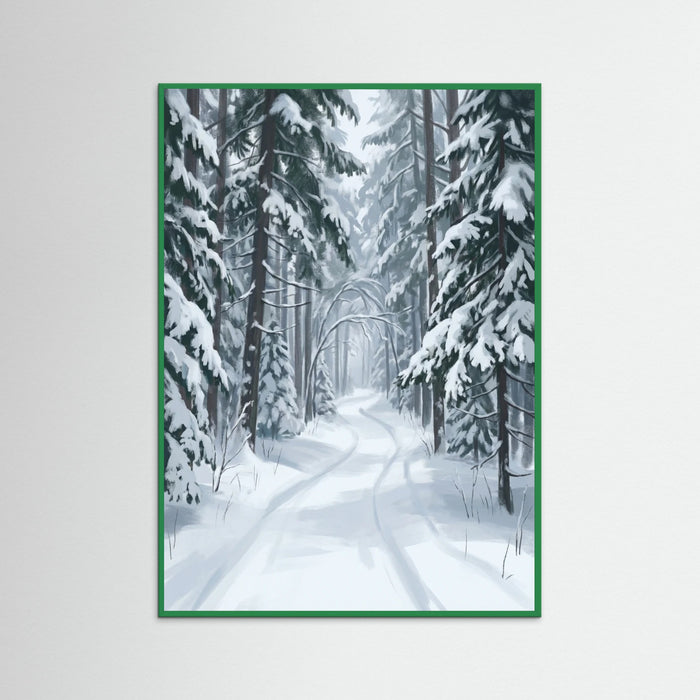 Green Wood Alpine Wonderland