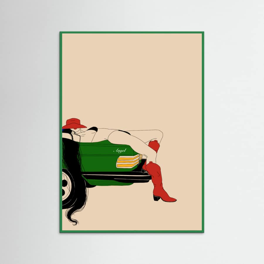 Angel Poster – poster and art print
