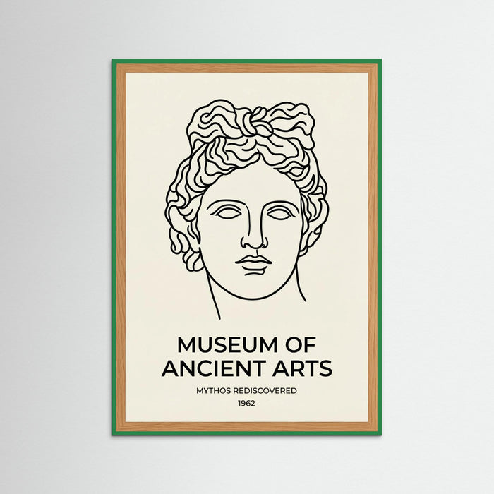 Green Wood Antibes Museum Poster