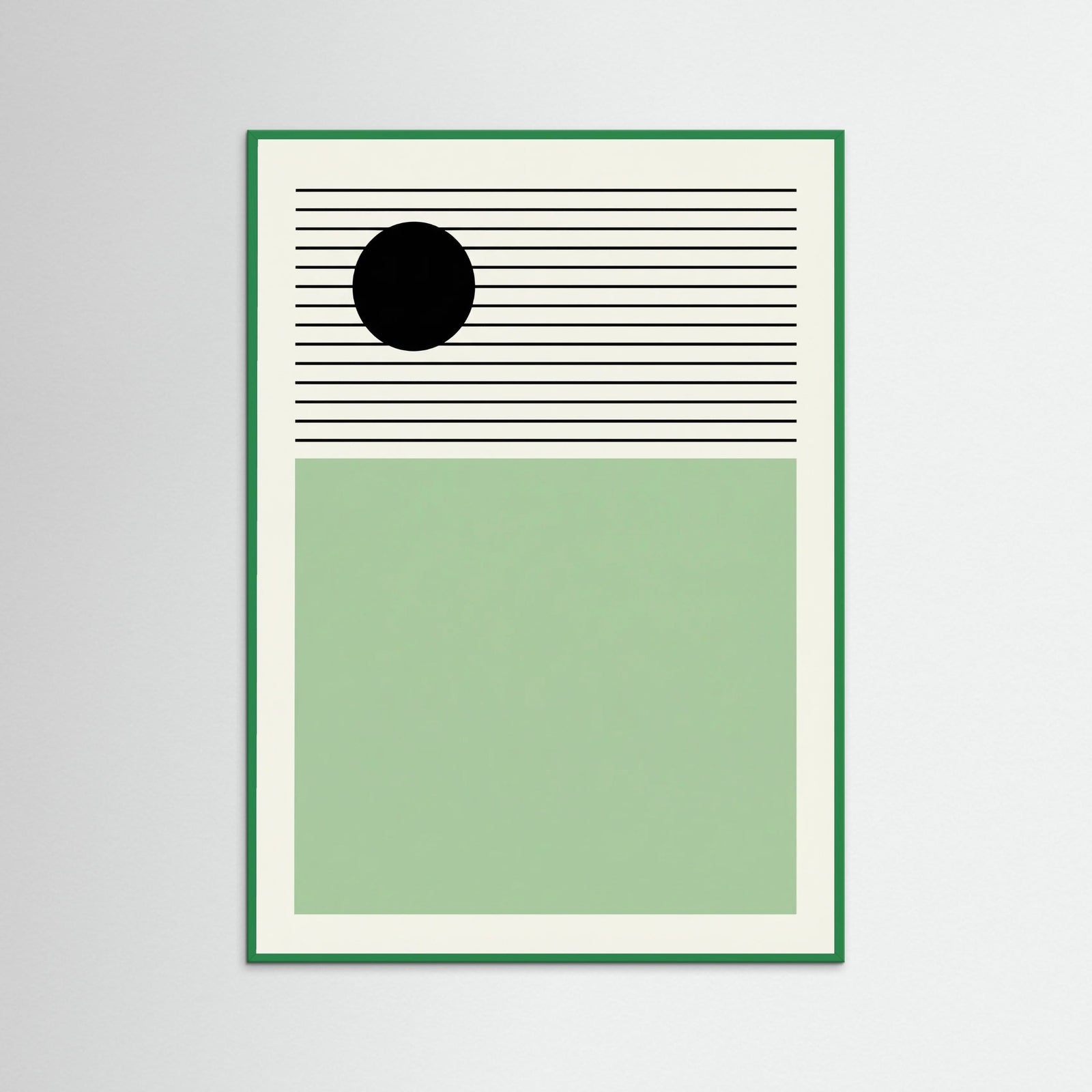 Green Wood Arched Serenity