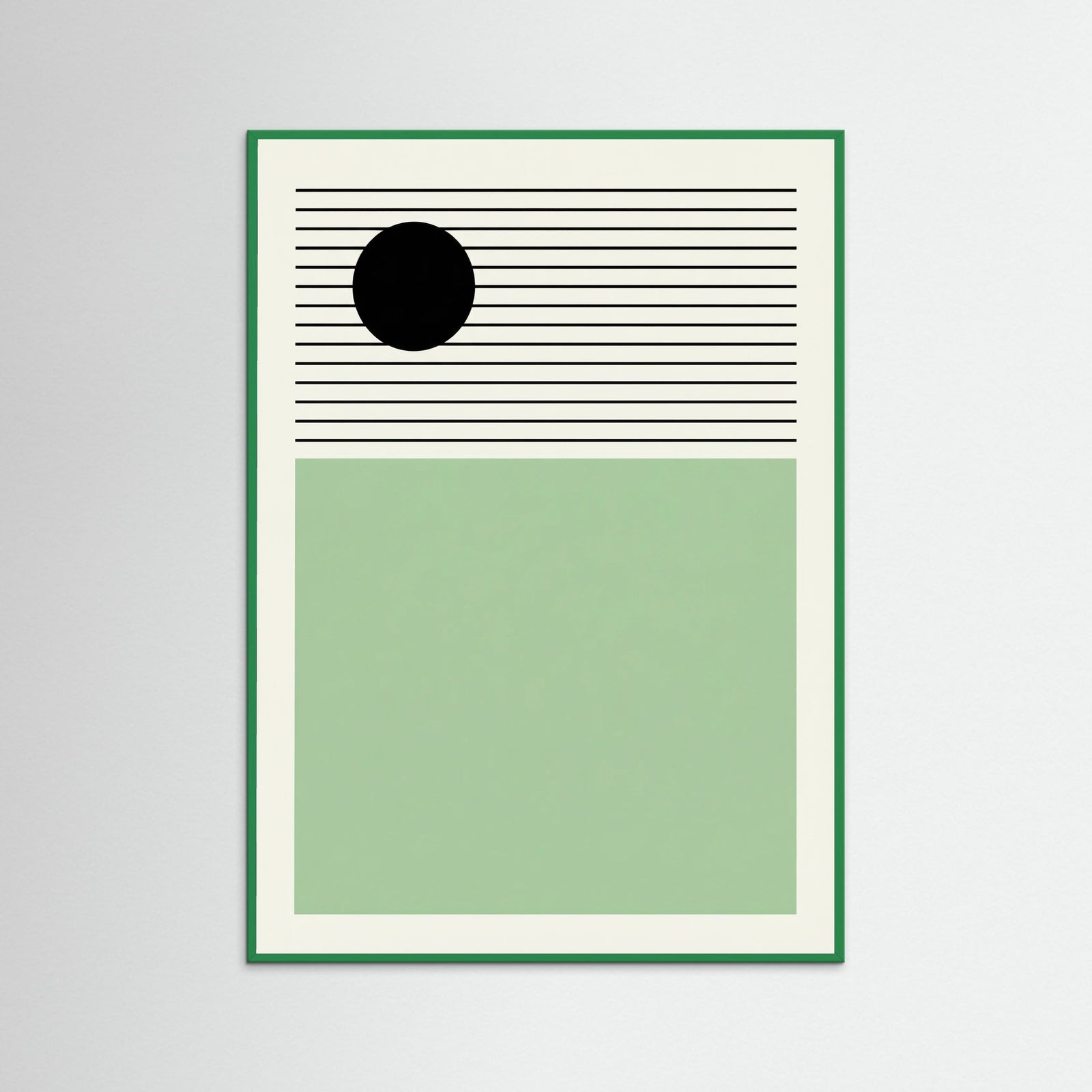 Green Wood Arched Serenity