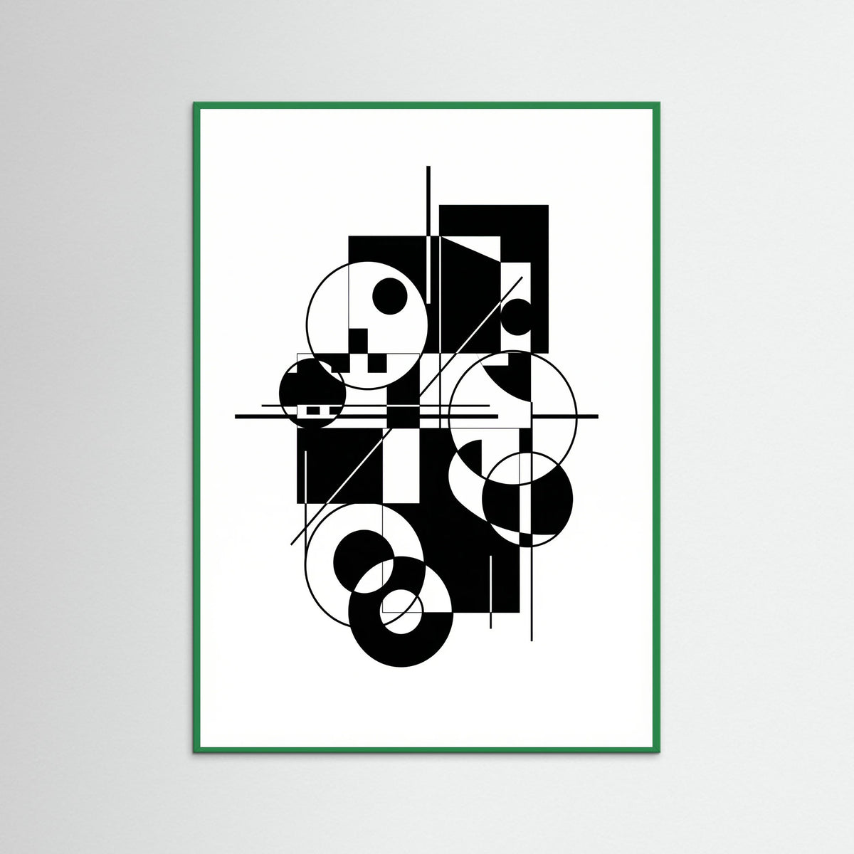 Green Wood Art Print