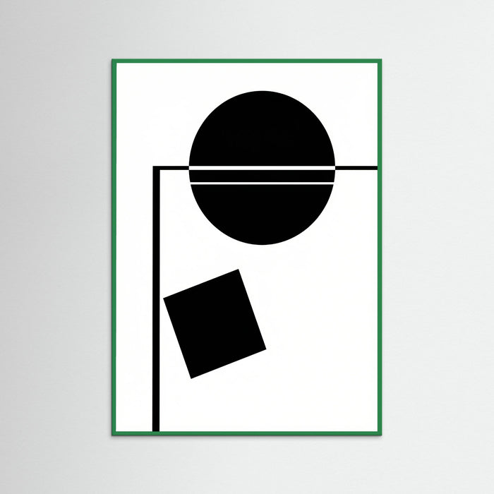 Green Wood Art Print