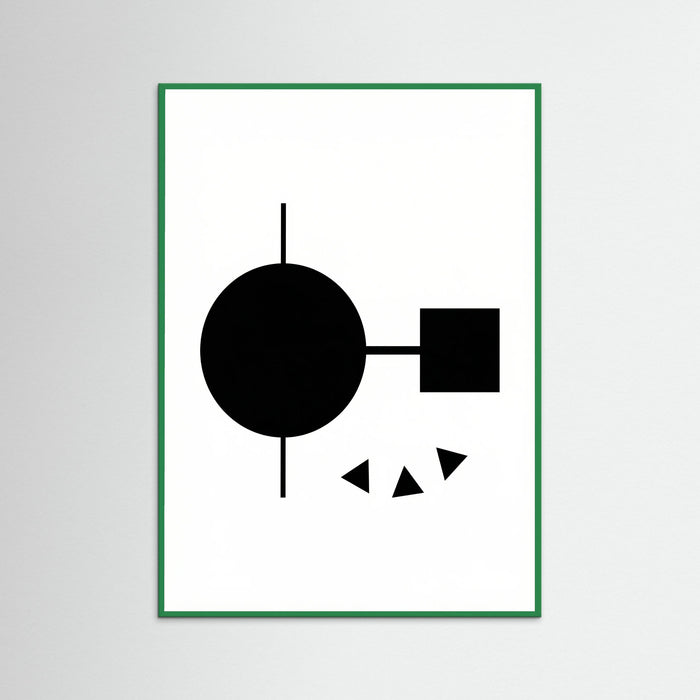 Green Wood Art Print