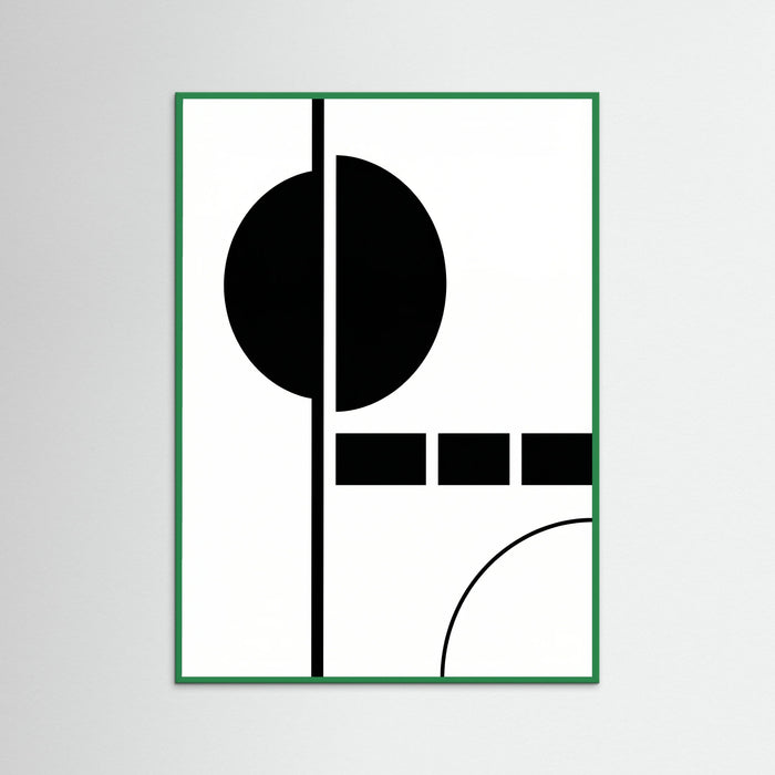 Green Wood Art Print