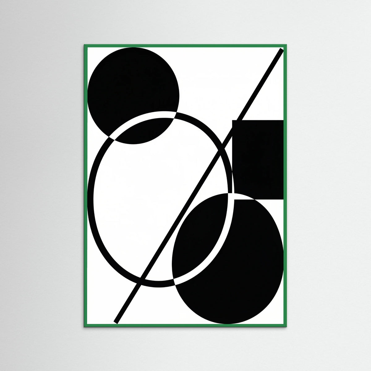 Green Wood Art Print