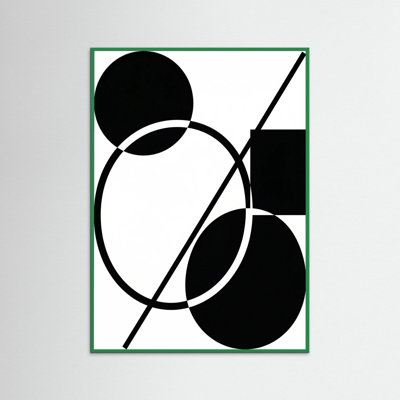 Green Wood Art Print