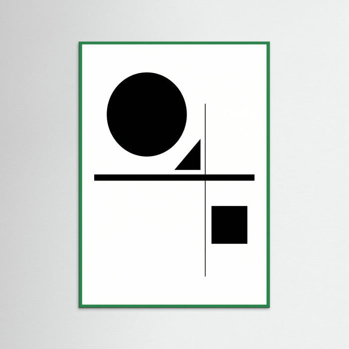 Green Wood Art Print