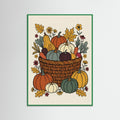 Green Wood Autumn Botanical Charm