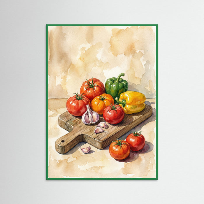 Green Wood Autumn Harvest Still Life