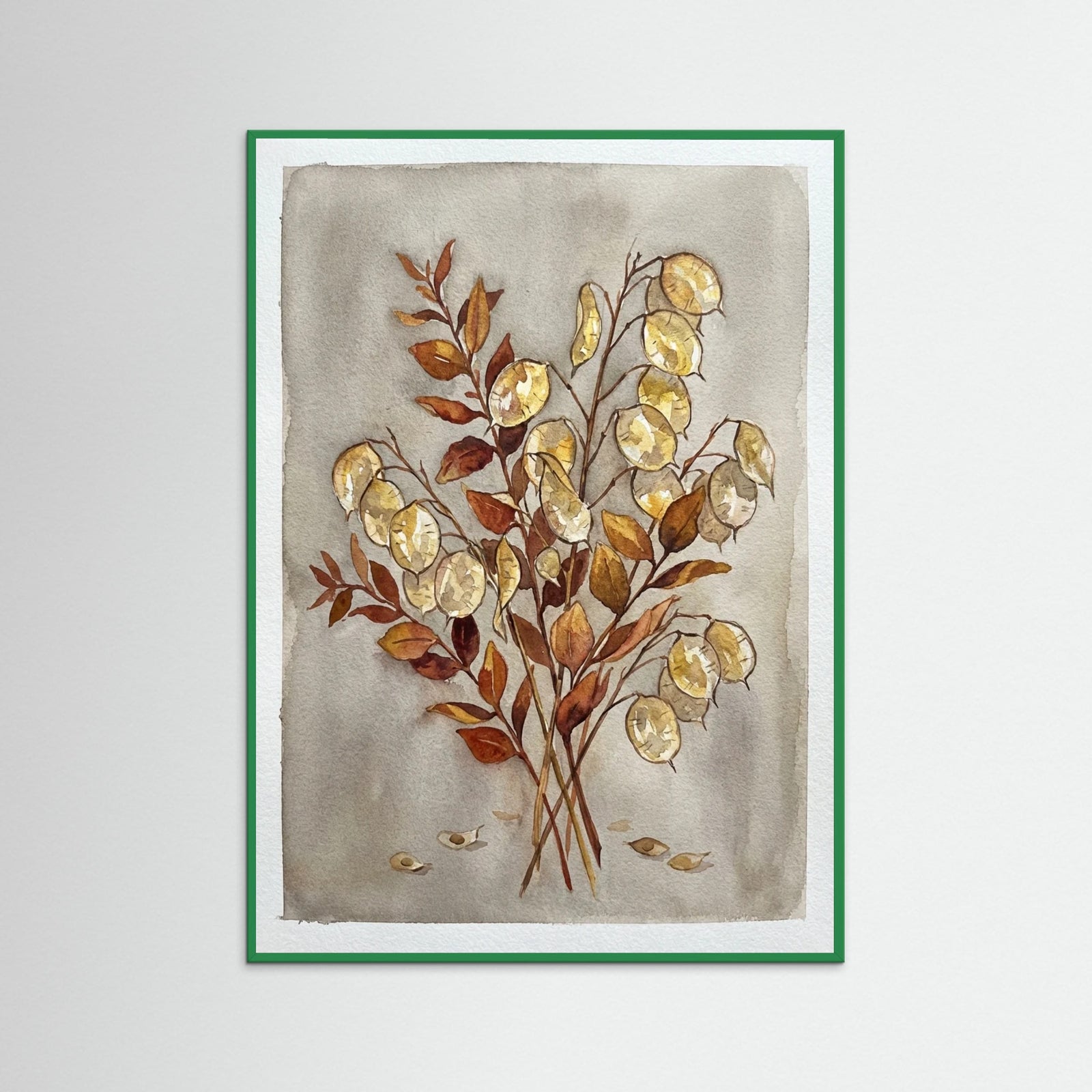 Green Wood Autumnal Radiance