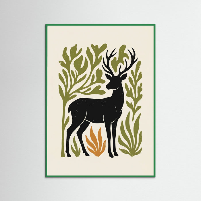 Green Wood Avian Embrace