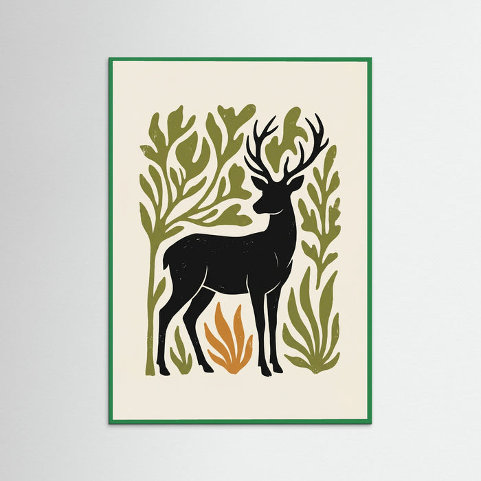 Green Wood Avian Embrace