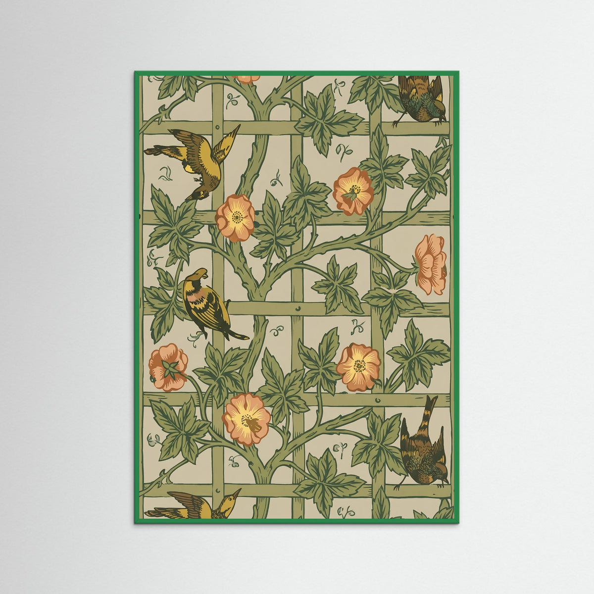 Green Wood Avian Trellis