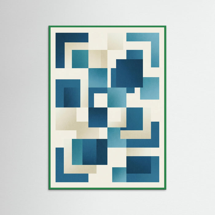 Green Wood Azure Orbit