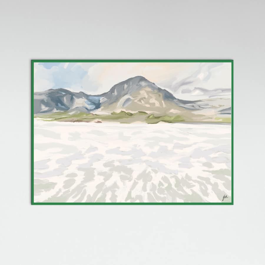 Beach Days, Grotto Beach, Hermanus, 2025 Poster – Poster und Kunstdruck