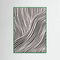 Beige Wave Pattern Poster – poster and art print