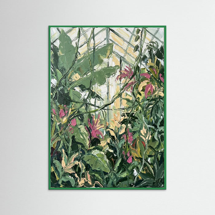 Green Wood Blossom Burst