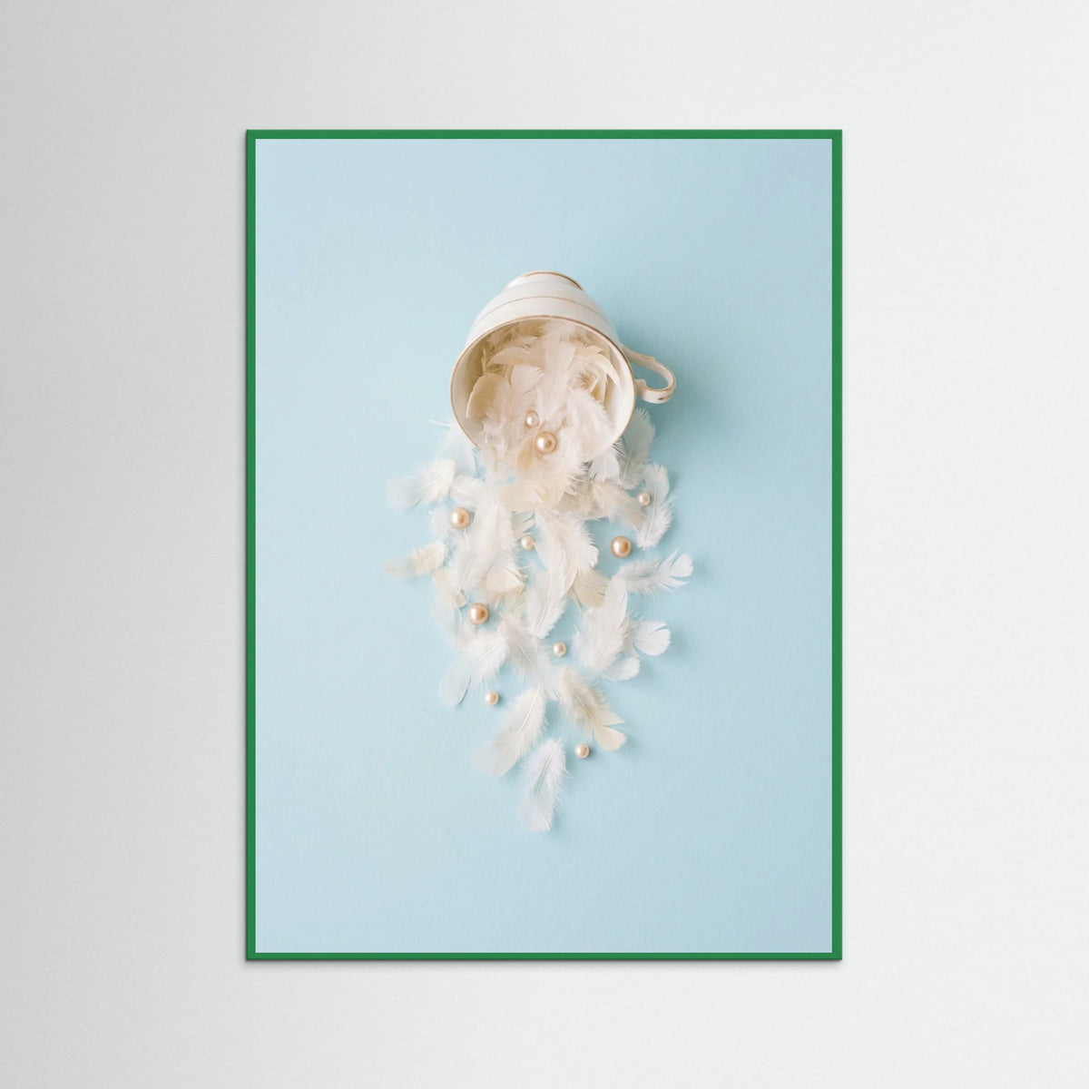 Green Wood Blossom Cone