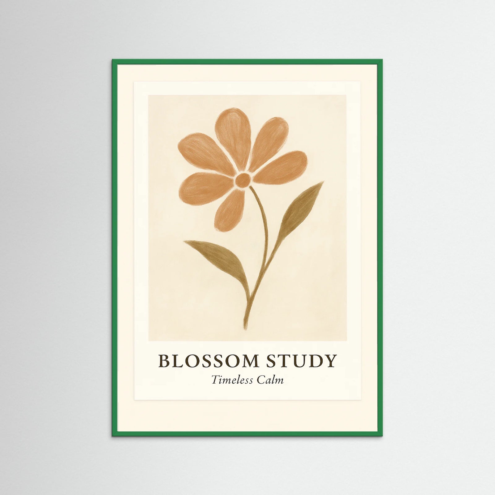 Green Wood Blossom study