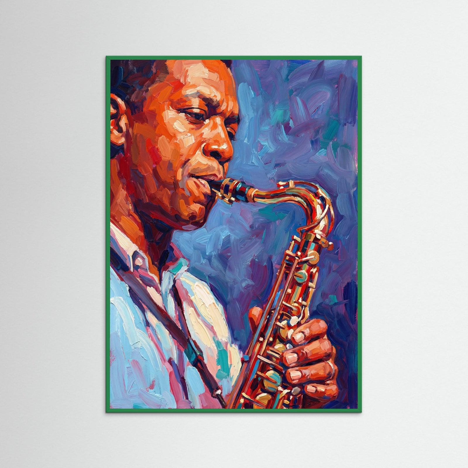 Green Wood Blue Haze Gaze