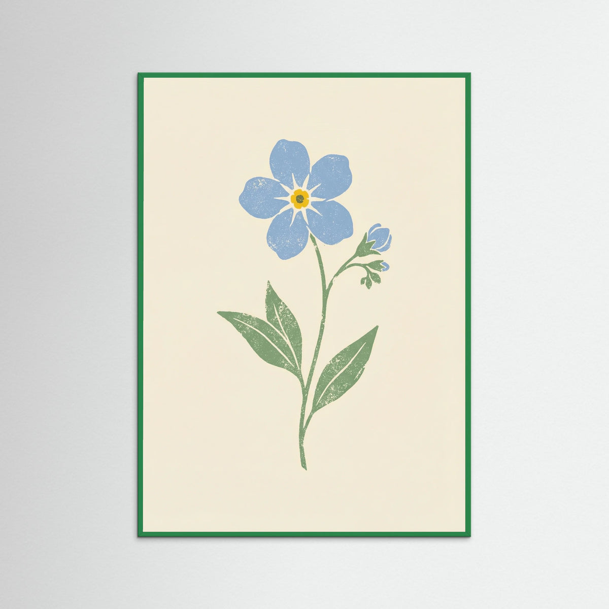 Green Wood Blue Reminder