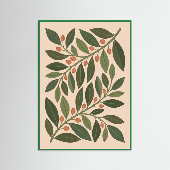 Green Wood Blush Panel