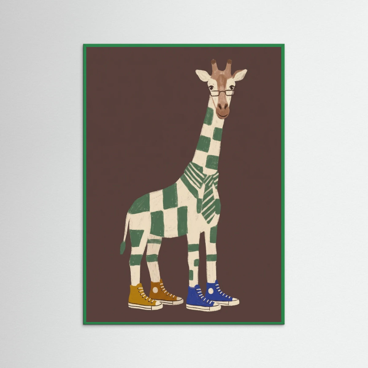 Green Wood Bohemian Elephant