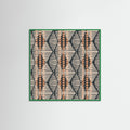 Green Wood Boho Lines Poster