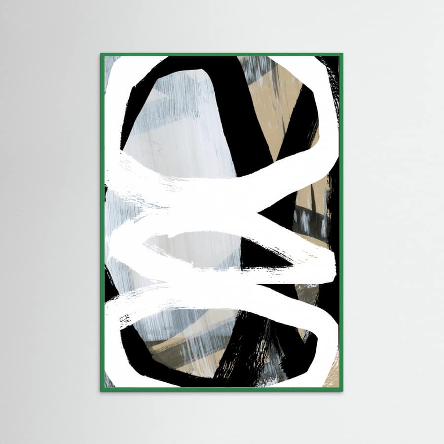 Poster Bold Black On White No3 – poster e stampa artistica