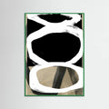 Bold Black On White No4 Poster – plakat og kunsttryk