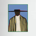 Bold Hat and Stripes New Mexico Style Poster – plakat og kunsttryk