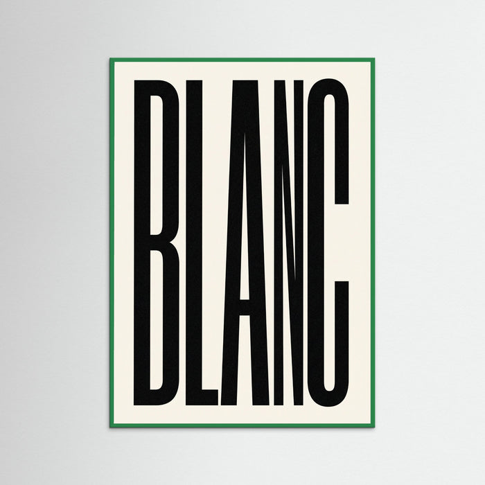 Green Wood Bold Noir Statement