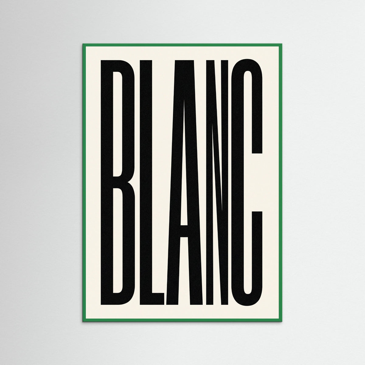 Green Wood Bold Noir Statement