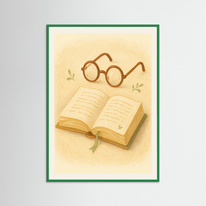 Green Wood Book Nook