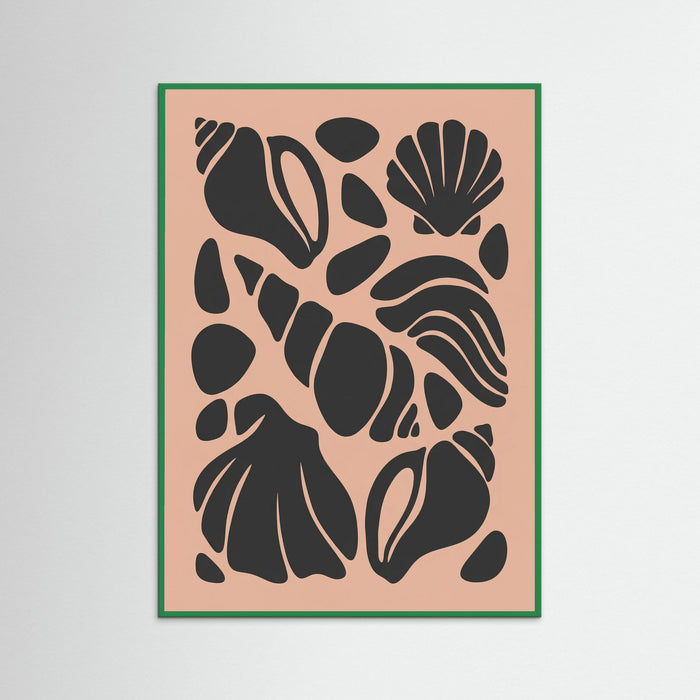 Green Wood Botanical Cutouts